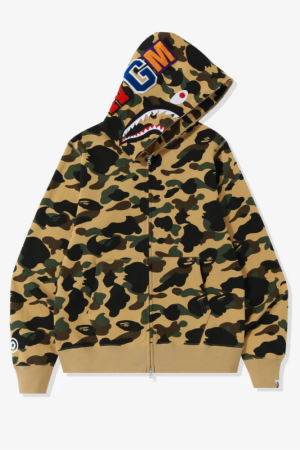 1st Camo Shark Full Zip Hoodie