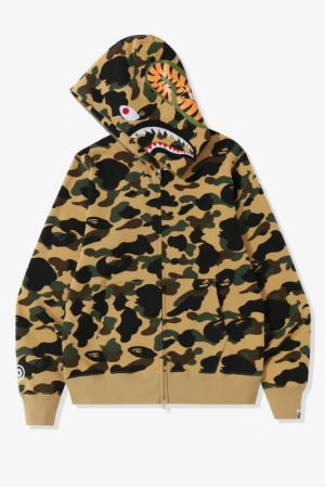1st Camo Shark Full Zip Hoodie