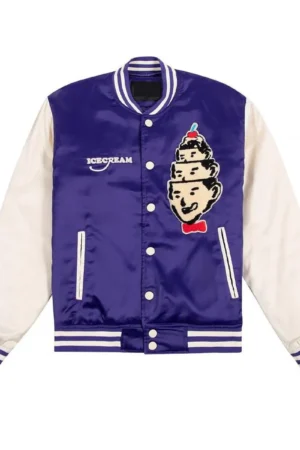 Ice Cream Hoodini Bomber Satin Jacket