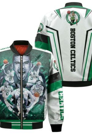 Boston Celtics Jayson Tatum Bomber Jacket