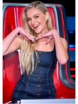The Voice S27 Kelsea Ballerini Denim Top