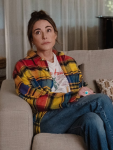 Shrinking Christa Miller Plaid Shirt