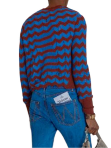 And Just Like That Sarah Jessica Parker Chevron Sweater