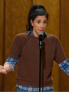 Sarah Silverman PostMortem Brown Sweater