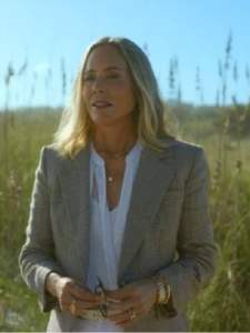 The Waterfront Maria Bello Blazer