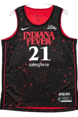 Indiana Fever Makayla Timpson Stranger Things Rebel Swingman Jersey