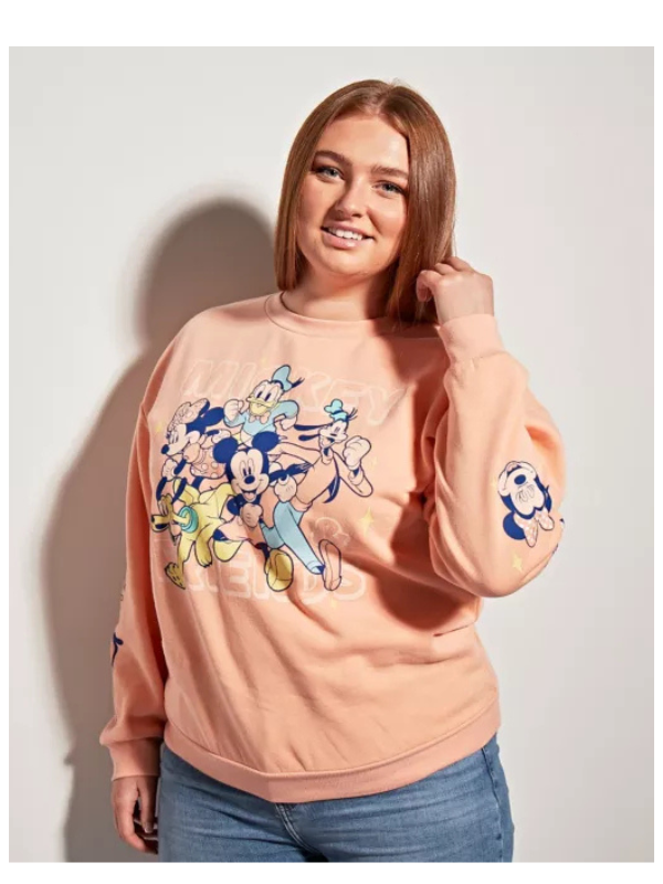 Disney Store Mickey and Friends Sweatshirt For Adults Disney Store Mickey and Friends Sweatshirt For Adults