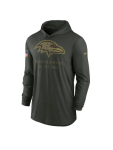 Baltimore Ravens NFL Salute to Service 2025 Hoodie