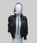 Black Cyberpunk Samurai Jacket