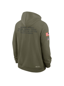 Cincinnati Bengals Salute to Service 2025 Hoodie