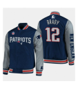 New England Patriots Tom Brady Full Snap Jacket