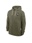 Green Bay Packers Salute to Service 2025 Hoodie