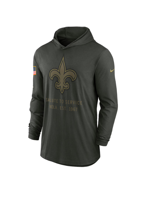 New Orleans Saints NFL Salute to Service 2025 Hoodie New Orleans Saints NFL Salute to Service 2025 Hoodie