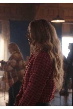 A Royal Montana Christmas 2025 Fiona Gubelmann Pink Jacket