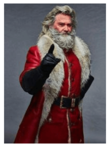 The Christmas Chronicles 2 Kurt Russell Santa Suit Coat