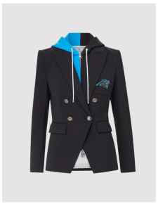 Veronica Beard x NFL Dickey Carolina Panthers Jacket