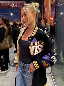 Madison Nelson Phoenix Suns Split All Over Jacket