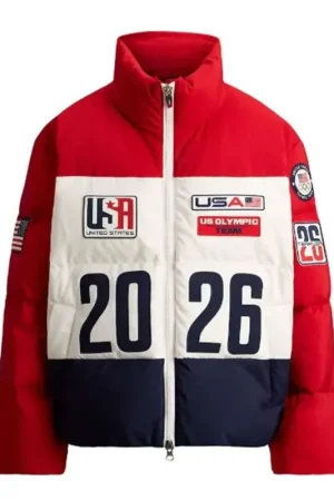 US Olympics Team 2026 Opening Ceremony Puffer Jacket