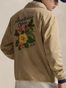 Australian Open Classic Tan Coach’s Jacket