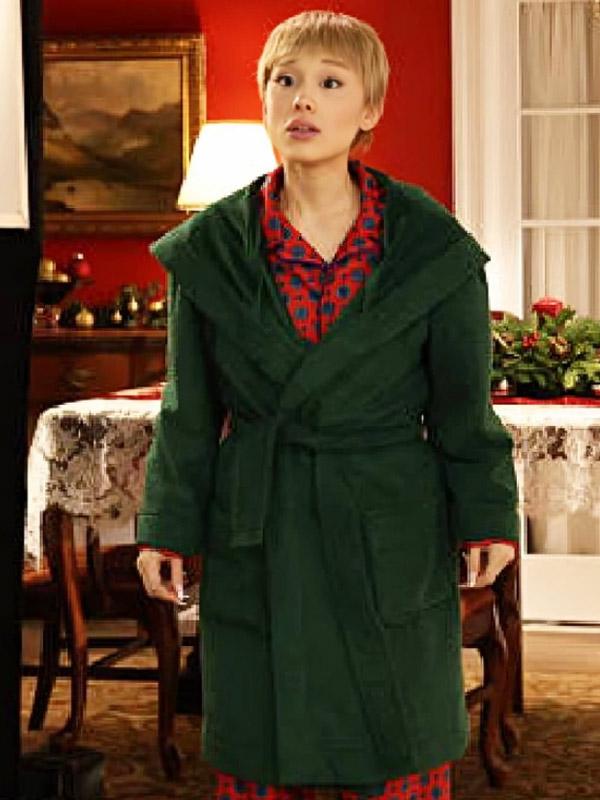Saturday Night Live S51 Ariana Grande Green Coat Saturday Night Live S51 Ariana Grande Green Coat