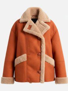 César Verneuil ICI TOUT COMMENCE Shearling Car Coat