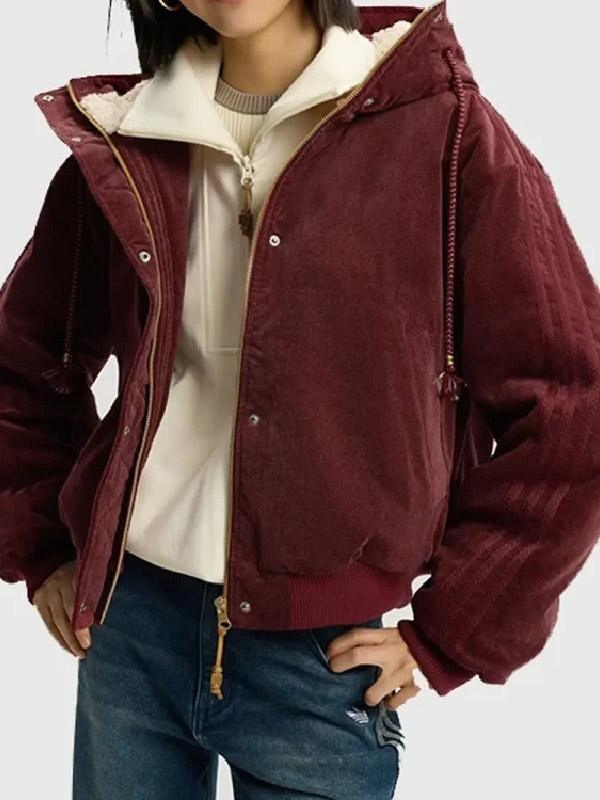 Chinese New Year 2026 Maroon Padded Jacket Chinese New Year 2026 Maroon Padded Jacket