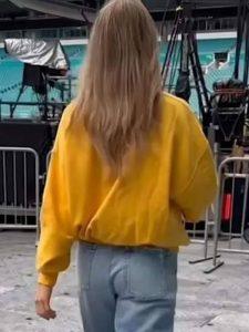 Taylor Swift Yellow Sweatshirt