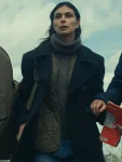Greenland 2 Migration Morena Baccarin Black Peacoat