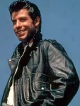 Channel your inner greaser with the Grease John Travolta T-Birds Black Leather Jacket, a classic piece that brings retro style to modern wardrobes.