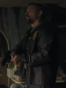 The Rip Matt Damon Brown Police Jacket