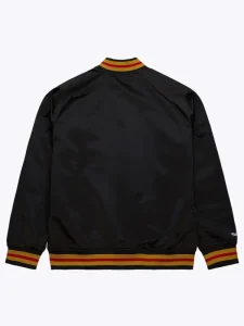Azul Trujillo San Francisco 49ers Satin Raglan Jacket