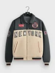 NHL New York Rangers Bomber Leather Jacket