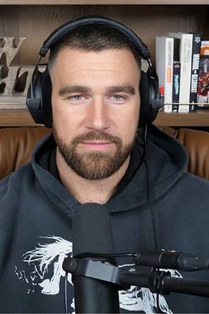 New Heights Travis Kelce Black Horse Hoodie