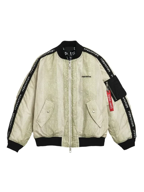 Taylor Swift Big Reputation Album Bomber Jacket Taylor Swift Big Reputation Album Bomber Jacket