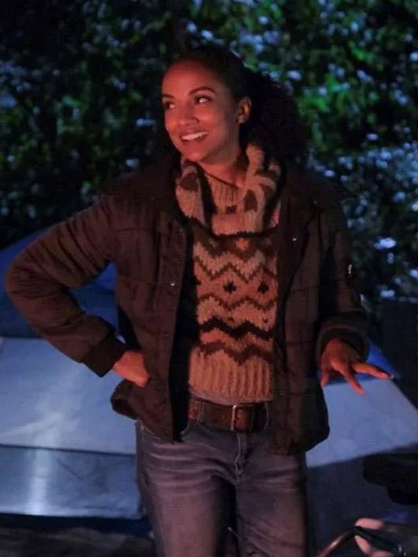 The Rookie Nyla Harper Black Puffer Jacket The Rookie Nyla Harper Black Puffer Jacket