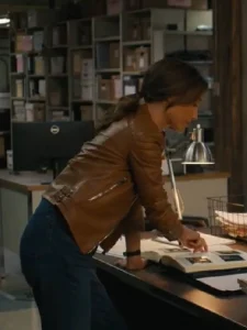 Ballard Renée Brown Leather Jacket