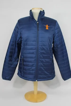 Houston Rodeo Unisex Blue Puffer Jacket