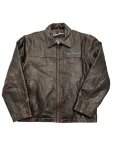 IHSR National Team 2011 Distressed Leather Jacket