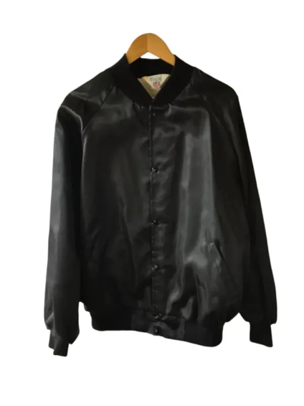 Midnight Rodeo Albuquerque Black Bomber Jacket Midnight Rodeo Albuquerque Black Bomber Jacket