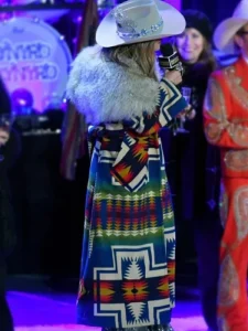 New Year Eve Lainey Wilson Wool Coat
