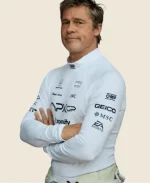 F1 Brad Pitt White Shirt - Image 2