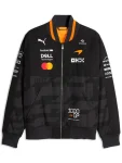Lando Norris McLaren 1000th GP Miami Team Bomber Jacket