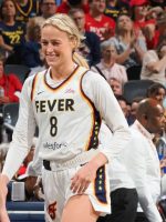 Sophie Cunningham Indiana Fever White Jersey - Image 2