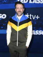 Jason Sudeikis Ted Lasso S03 Premiere Track Jacket