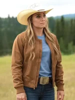 Heartland S19 Amy Fleming Brown Jacket