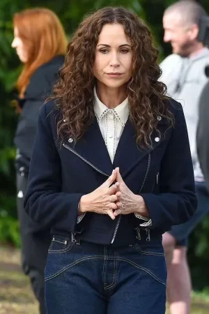 Run Away S01 Ingrid Greene Black Wool Jacket