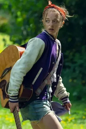 Run Away S01 Paige Greene Wool Varsity Jacket
