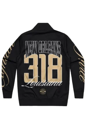 UFC 318 New Orleans 2025 Black Bomber Jacket
