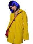 Victoria Justice Coraline Yellow Raincoat