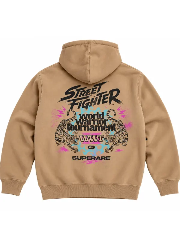 Street Fighter World Warrior Hoodie 02 Street Fighter World Warrior Hoodie